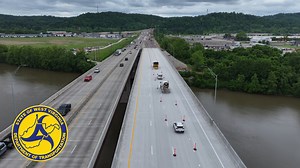 2.7K views · 28 reactions | WATCH: A major milestone on the Interstate 64 widening project was reached today by the West Virginia Division of Highways after one lane of traffic opened on the new Donald M. Legg Memorial Bridge. This project is part of Gov. Jim Justice’s $2.8 billion Roads to Prosperity construction and maintenance program. Read more about the project here: https://bit.ly/3QWXjQ8 | West Virginia Department of Transportation | Facebook