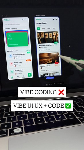 BuildWithAngga (BWA) on Instagram: "Tools AI terbaru membantu kita vibe ui ux design hanya menggunakan prompt, hasil design bisa di export ke html css ataupun juga react js 勞 File design juga dapat di copy ke figma agar kita dapat modifikasi sesuai kebutuhan projek freelance sebagai full stack designer developer  Pelajari ilmu coding dan ui ux terbaru di platform BuildWithAngga bersama mentor expert "