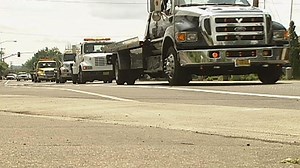 Tow truck funeral: 'when one of our family dies, we do this'