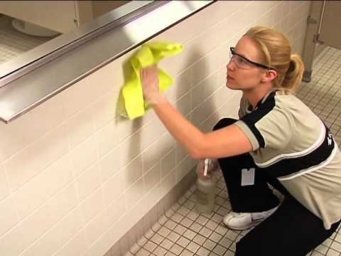 Restroom cleaning