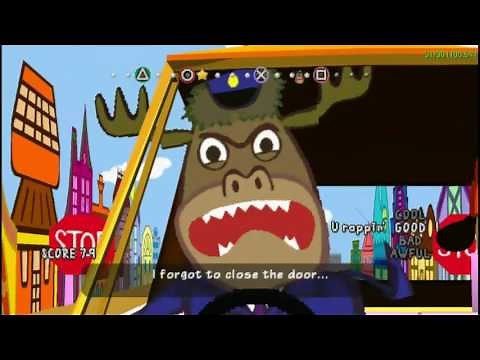 Parappa the Rapper PSP CAR RAP! Good rank