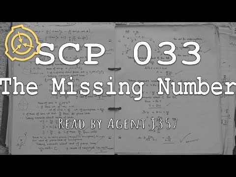 SCP Readings - 033 The Missing Number