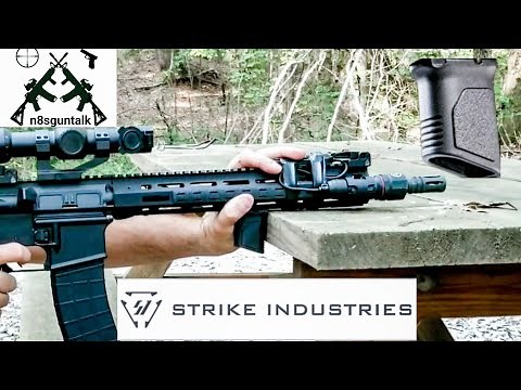 Strike Industries Angled Vertical Grip.