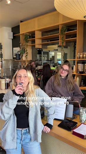 the team knows 😏😏👀 | maple sea salt latte