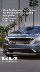 16K views · 144 reactions | The Kia Carnival has lounge seating to bring comfort to family trips. The seats can fold, slide or be removed to adjust to what your family needs. This is why the Kia Carnival is the Life Utility Vehicle. Visit Kia.ca to learn more. | Kia Canada | Facebook