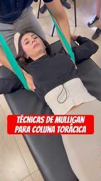 Técnicas de Mulligan para coluna torácica