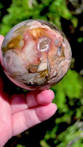 Colorful Petrified Wood Sphere | Madagascar | 2.5” - Etsy