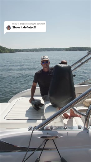 DYMON Fender: Stores Flat So It’s Out of Sight When You’re Done! #fender #boating #lakelife