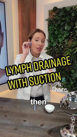 Lymph Drainage with Suction Cup Technique for Facial Wellness