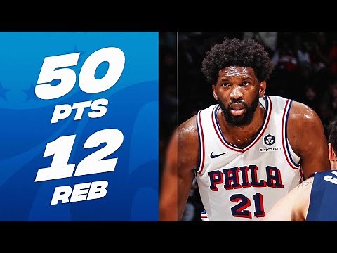 Joel Embiid EXPLODES For Season-High 50 Points! 🔥 | December 6, 2023