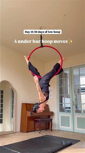 Pretty & powerful Aerial Hoop moves to get to Running Men. #aerialhoop