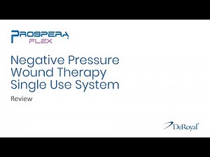 DeRoyal® Prospera Flex® NPWT Single Use System Review