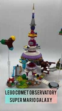 LEGO COMET OBSERVATORY FROM SUPER MARIO GALAXY 🌌 ☄️💫 #lego #nintendo #supermariogalaxy