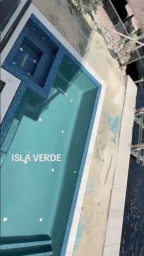 “Diamond Brite Isla Verde | Stunning Pool Finish with Natural Elegance”