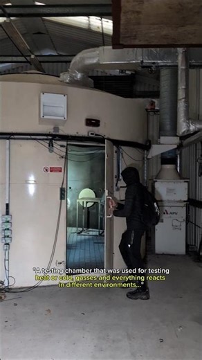 an unusual testing chamber