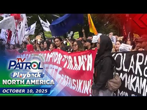 TV Patrol Playback North America | October 10, 2025