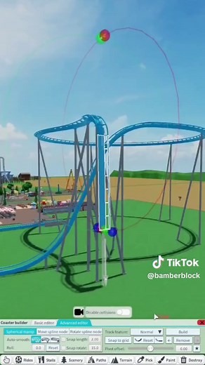BUILDING STAND UP COASTER PT2 #roblox #themeparktycoon2 #tycoon #videoviral #fyp