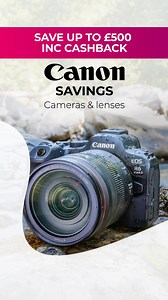Canon savings have landed at Jessops 📣 Celebrate with great offers on standout tech and save up to £500 💸 Don't miss out! | Jessops