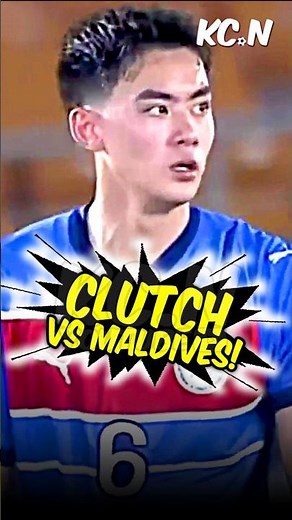 Sandro Reyes LAST MINUTE GOAL vs Maldives in the AFC Qualifiers!