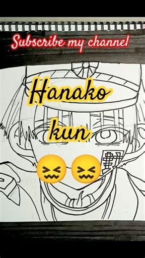 Hanako kun drawing 💯#youtubeshorts #art