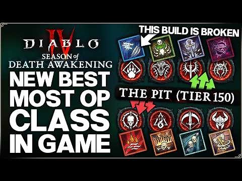 Diablo 4 - This is BIG - New Best Class in Season 14 - Most OP Classes & Builds Power Ranking Guide!