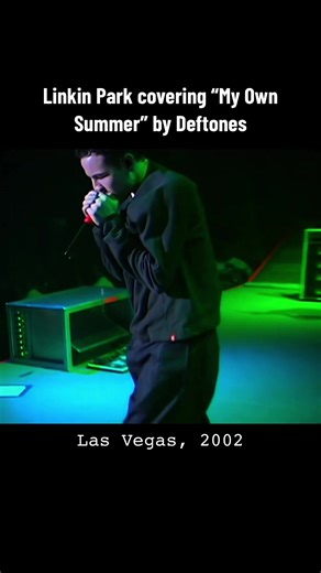 Linkin Park covering « My Own Summer » by Deftones live in Las Vegas (Projekt Revolution Tour, 2002) credits : @lpmusicpt on tiktok #linkinpark #deftones #myownsummer #metal #viral