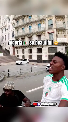 IShowSpeed was Astonished on How Beautiful Algeria 🇩🇿 Looks 🤩 ‪@allshortsnovideos‬
