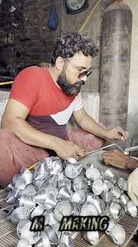 How Metal Bells are Made in factory | Step by step #shortsfeed