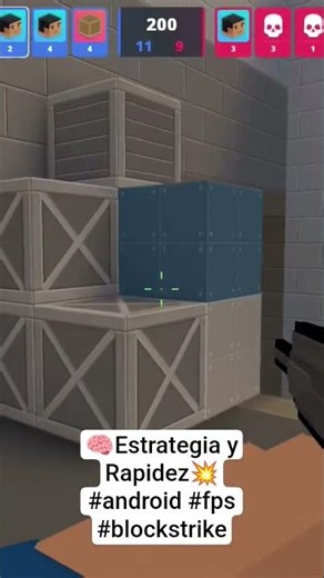 🧠Estrategia y Rapidez💥#android #fps #blockstrike #multiplayer #gaming #gameplay #games #multiplayer