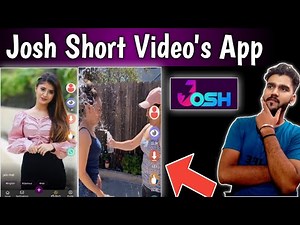 How to use josh short video app | How to upload video's on josh app | Josh App - Made in India