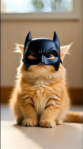 i'm a batcat! 🤣🤣😻 #cat #kitten #funnycats