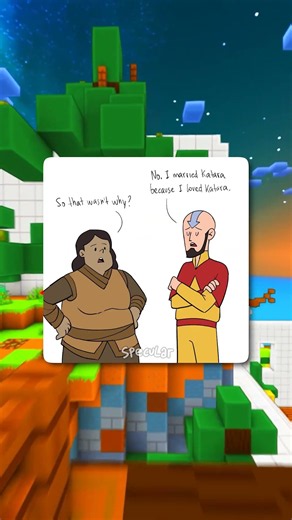 Aang Hears Why He Only Married Katara!