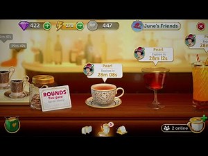 How to share energy in the June's Journey Cafe