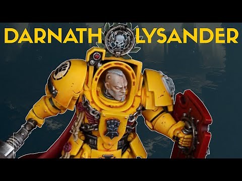 Kitbashing Darnath Lysander Into A Primaris Terminator.
