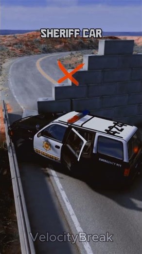 Extreme Jump Over Broken Bridge — Series 8 — BeamNG.drive #beamngdrive #beamngrao