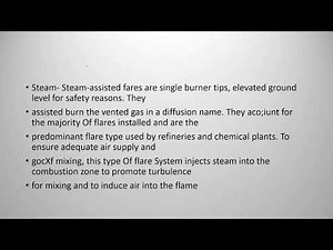 What is FLARING? - How we select the type of flare? - How can we minimize the flaring?