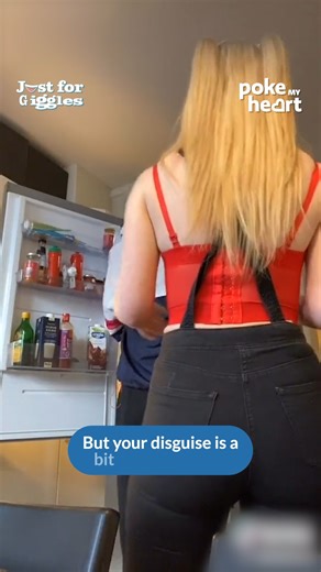 29K views · 149 reactions | When you try to raid the fridge incognito | Poke My Heart | Facebook