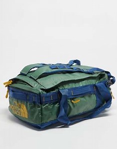 The North Face Base camp voyager duffel 42l in green and blue | ASOS