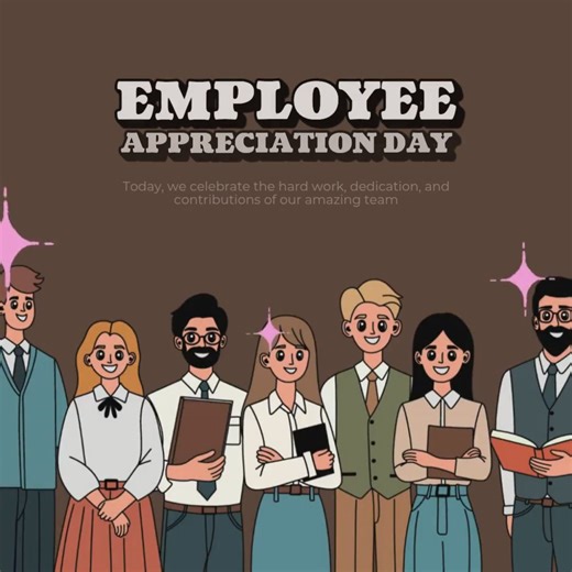 Our audience includes hardworking professionals who value recognition and appreciation in the workplace, often looking for encouragement and positive reinforcement. The tone here is sincere, appreciative, and uplifting to genuinely celebrate the contributions of employees. To every amazing employee out there — today’s your day! 🌟 Thank you for your dedication and passion that make everything possible. Your hard work truly inspires us all. Happy Employee Appreciation Day! 🙌💼 #EmployeeAppreciat