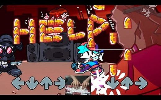 【FNF】Accelerant，但箭头全部变成子弹