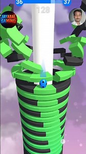 stackball game play ⏯️▶️ || #gameplayvideo #gaming