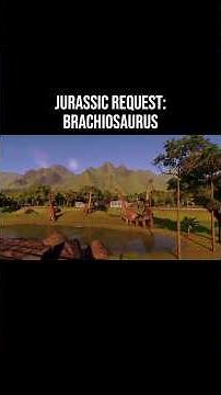 Brachiosaurus Enclosure Build | Jurassic World Evolution 2