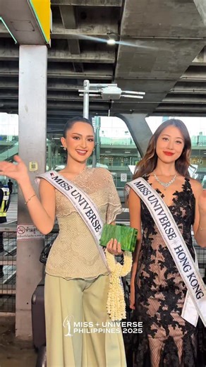 48K views · 16K reactions | Miss Universe Philippines 2025 Ahtisa Manalo shines alongside Miss Universe Sri Lanka and Miss Universe Hong Kong — a beautiful start to their Miss Universe journey.  #74thMissUniverse #MissUniverse #MissUniversePhilippines #MissUniversePhilippines2025 #AhtisaManalo #AHTI5A | Miss Universe Philippines | Facebook