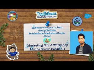 Marketing Cloud Workshop(Mobile Studio) Session-1