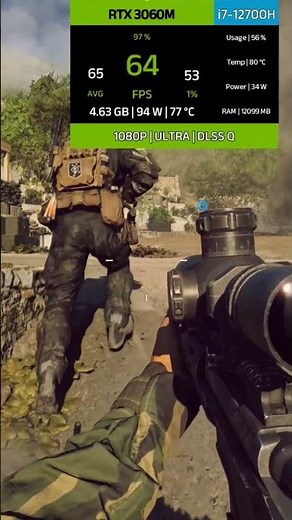 Battlefield 6 REDSEC | RTX 3060 | i7-12700h | #benchmark #gaming