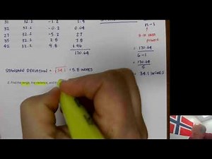 Spread of Data Examples