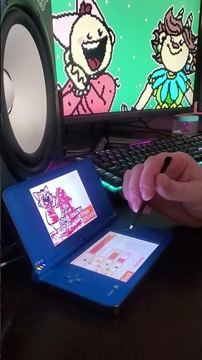 Recording 'Speedrick Faston' (Final Take) #flipnote #dsi #voiceacting