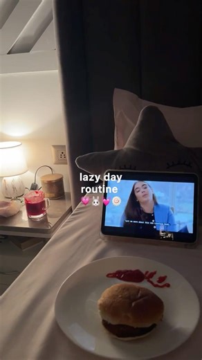 lazy day aesthetic routine 💗🐰 #morningroutine #morningvlog #adayinmylife #aestheticroutine #asmr