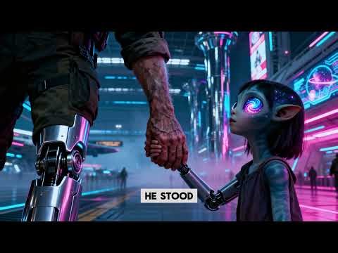 Human Veteran Sees Blind, Poor, Abandoned Alien Girl in Space Port — The Truth Left Him Stunned.