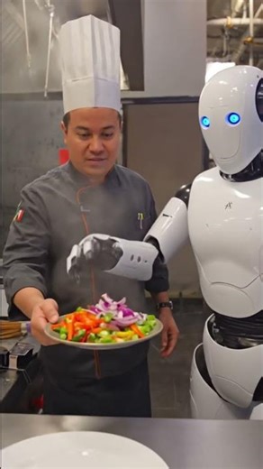 Robots in kitchen